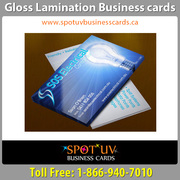 Glossy Business Cards: Reflect Who You Are