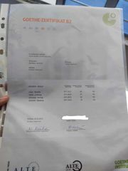 WhatsApp +31 6 87546855 Buy Goethe B2 Zertifikat In Albania